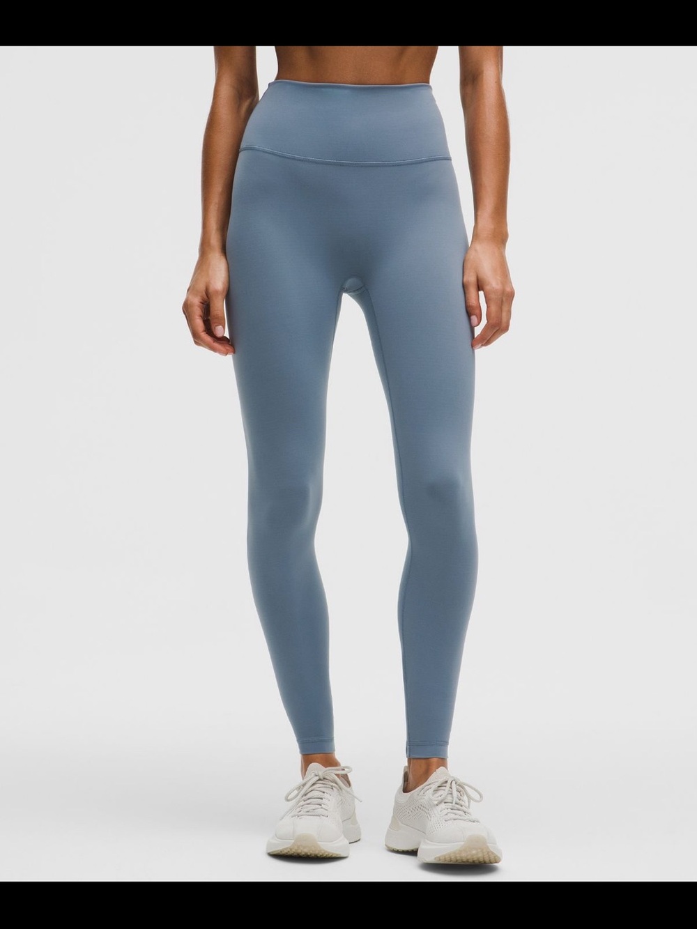 Lululemon Wunder Train No Line HR 25” - Steel Blue
